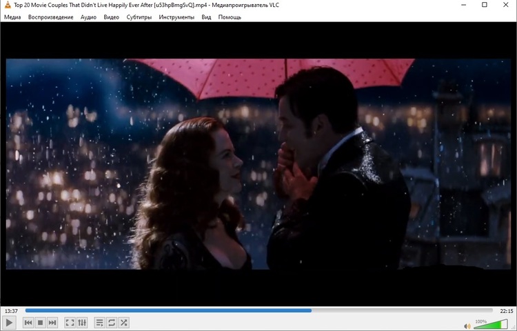 интерфейс VLC