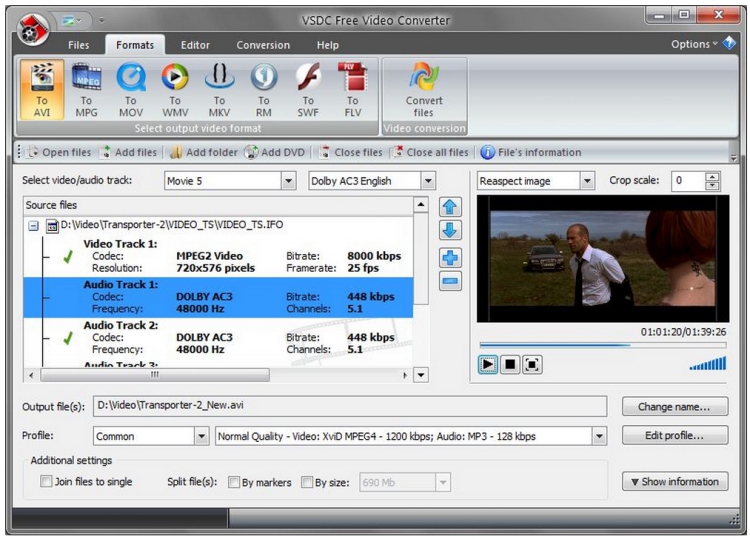 VSDC Free Audio Converter